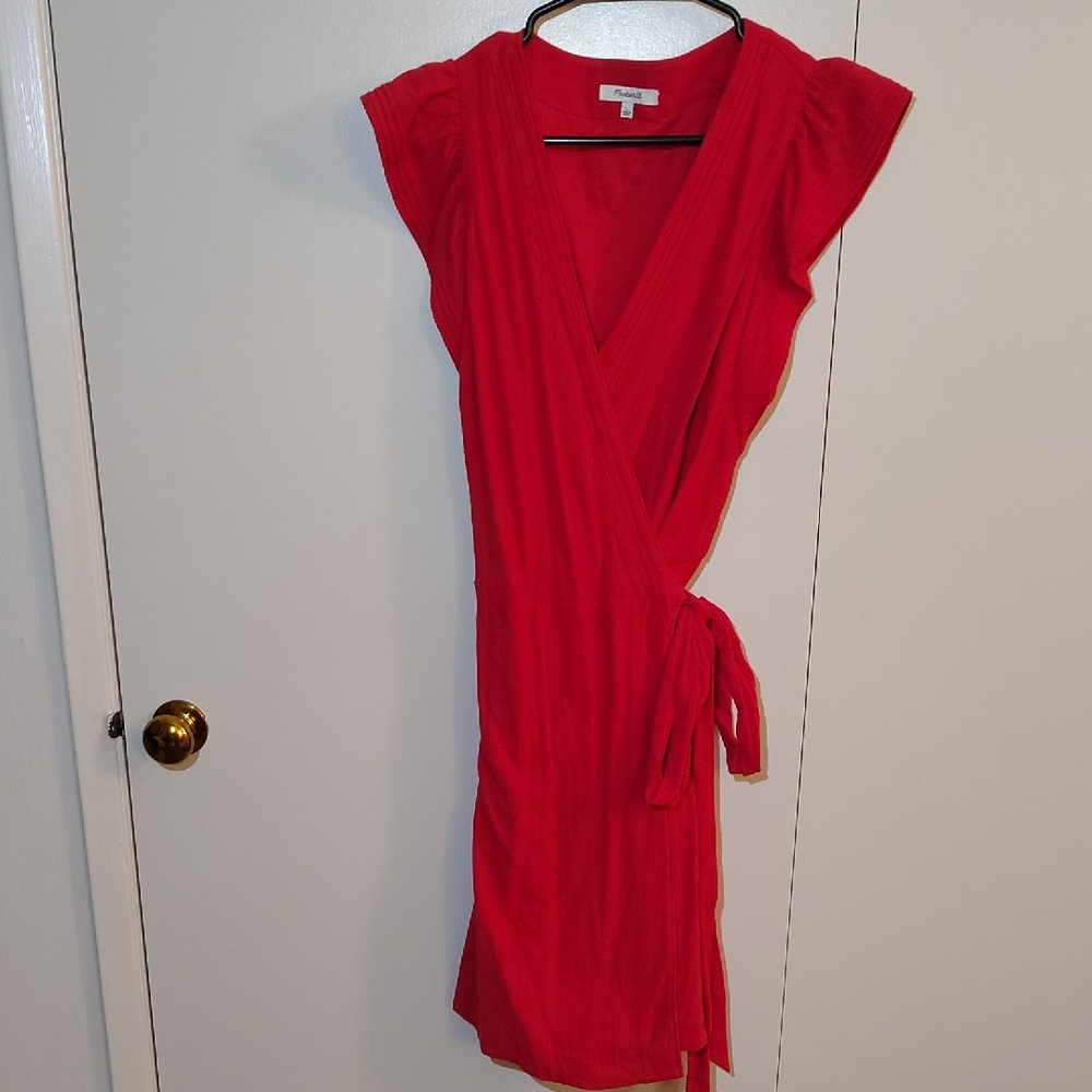 Madewell Midi Wrap Dress